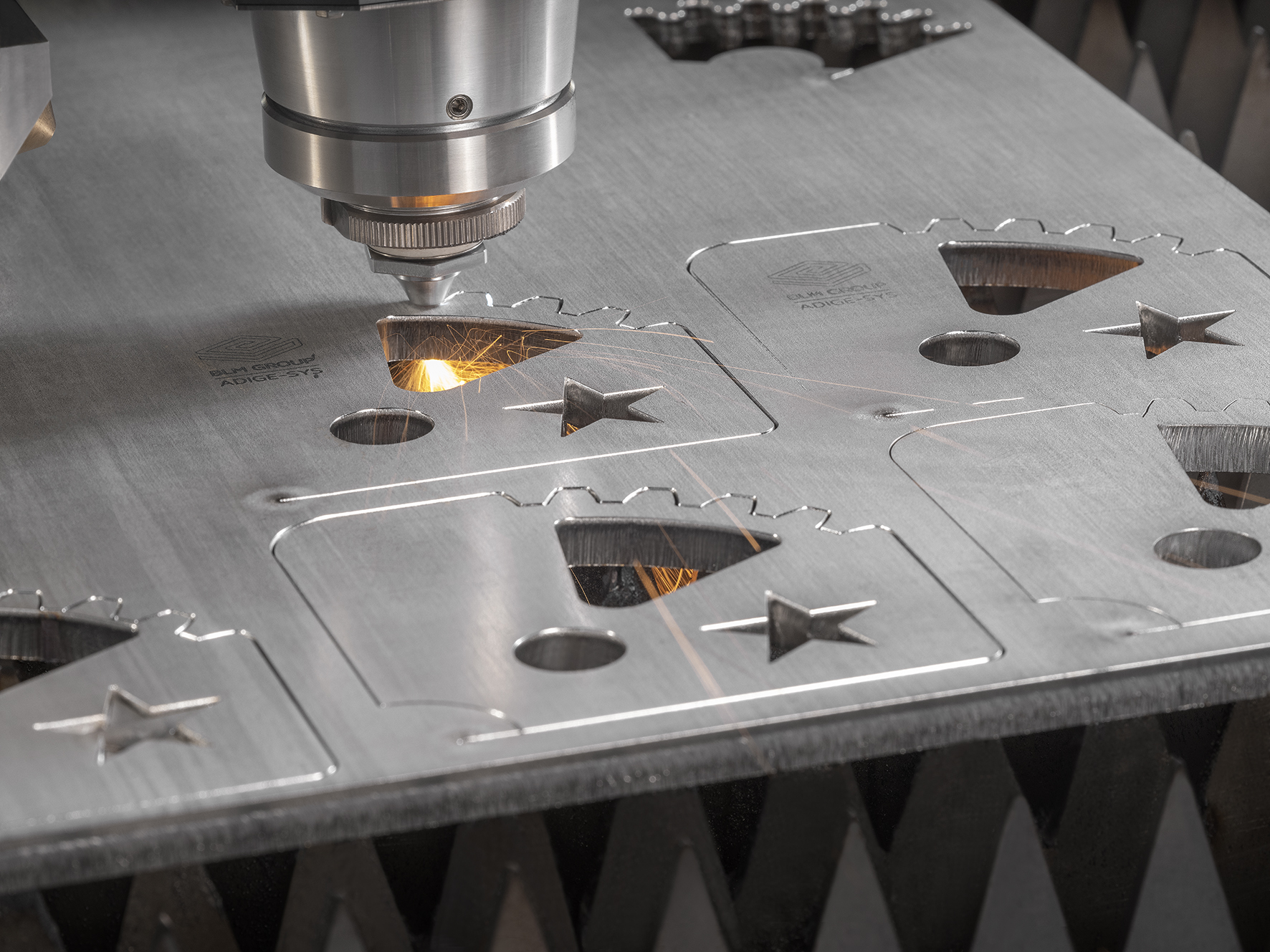 CNC sheet laser cutting systems