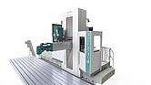Cab with Lift for Machine Tools