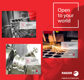 Fagor propone CNC per diverse tecnologie: fresatura, tornitura, laser, rettifica..